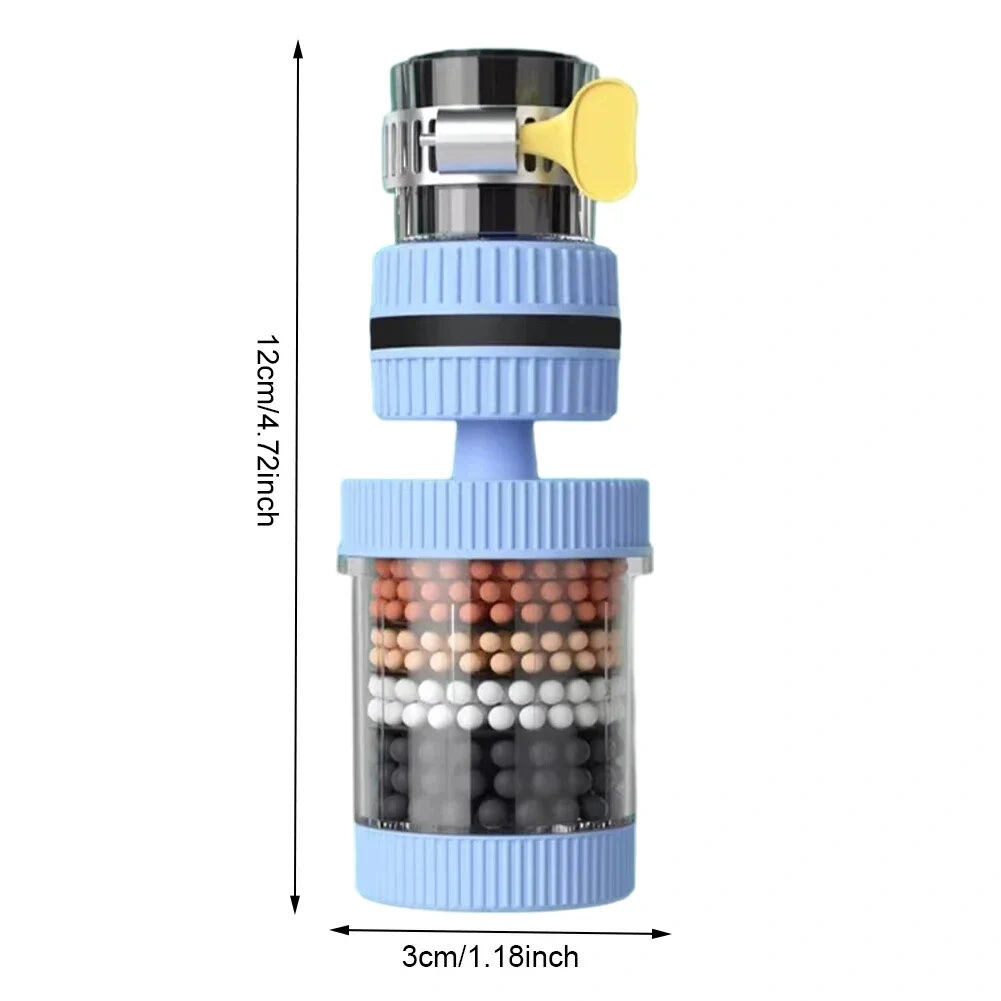 6 Layer 360 Degree Rotatable Water Filter Faucet Water Purifier