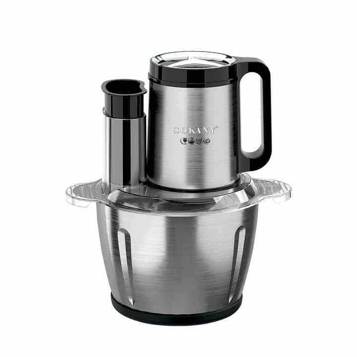 Sokany Wonder Chopper – 800W Electric Meat Grinder & 6-in-1 Food Processor | 3L Stainless Steel Bowl